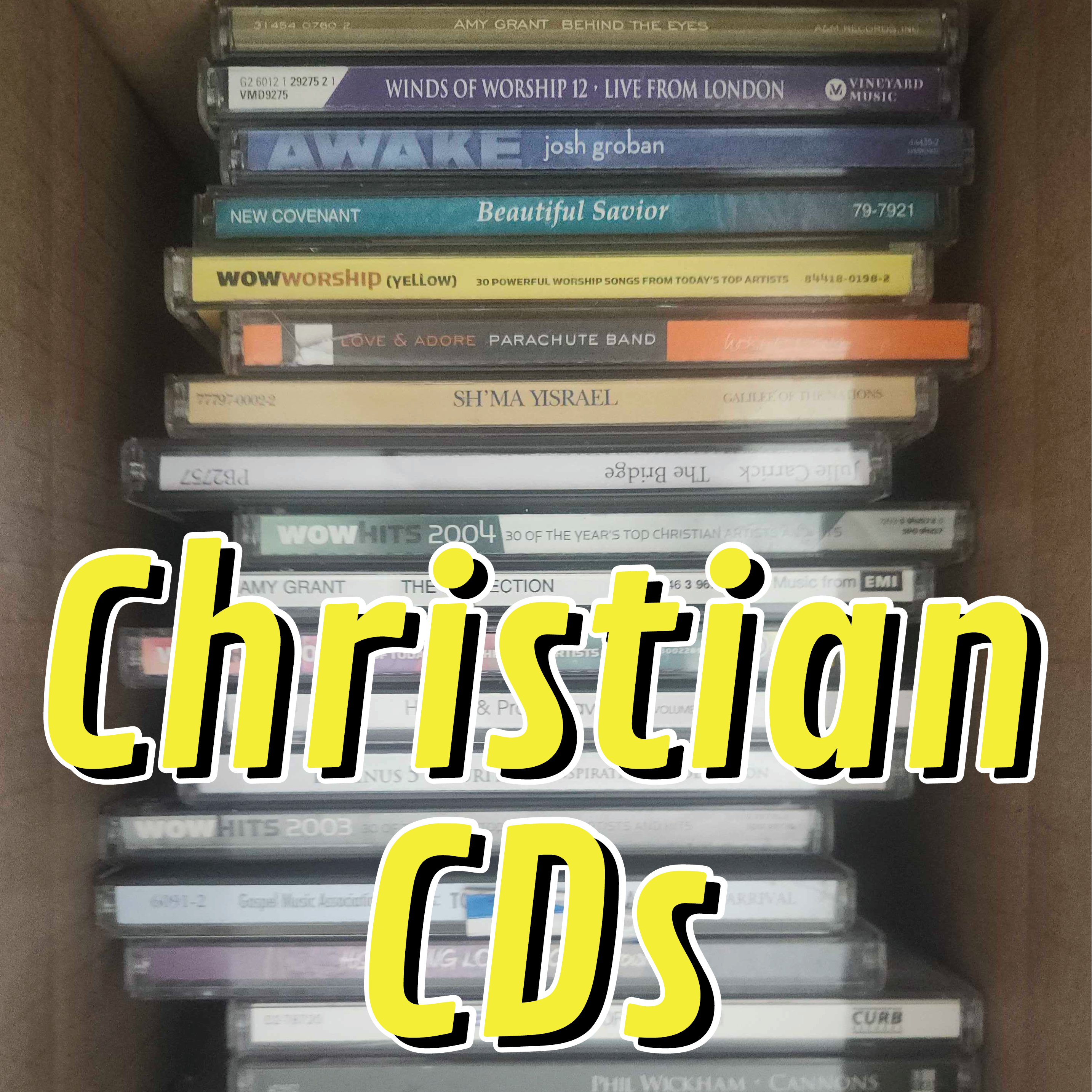 20 Pack of Christian Worship Music CDs