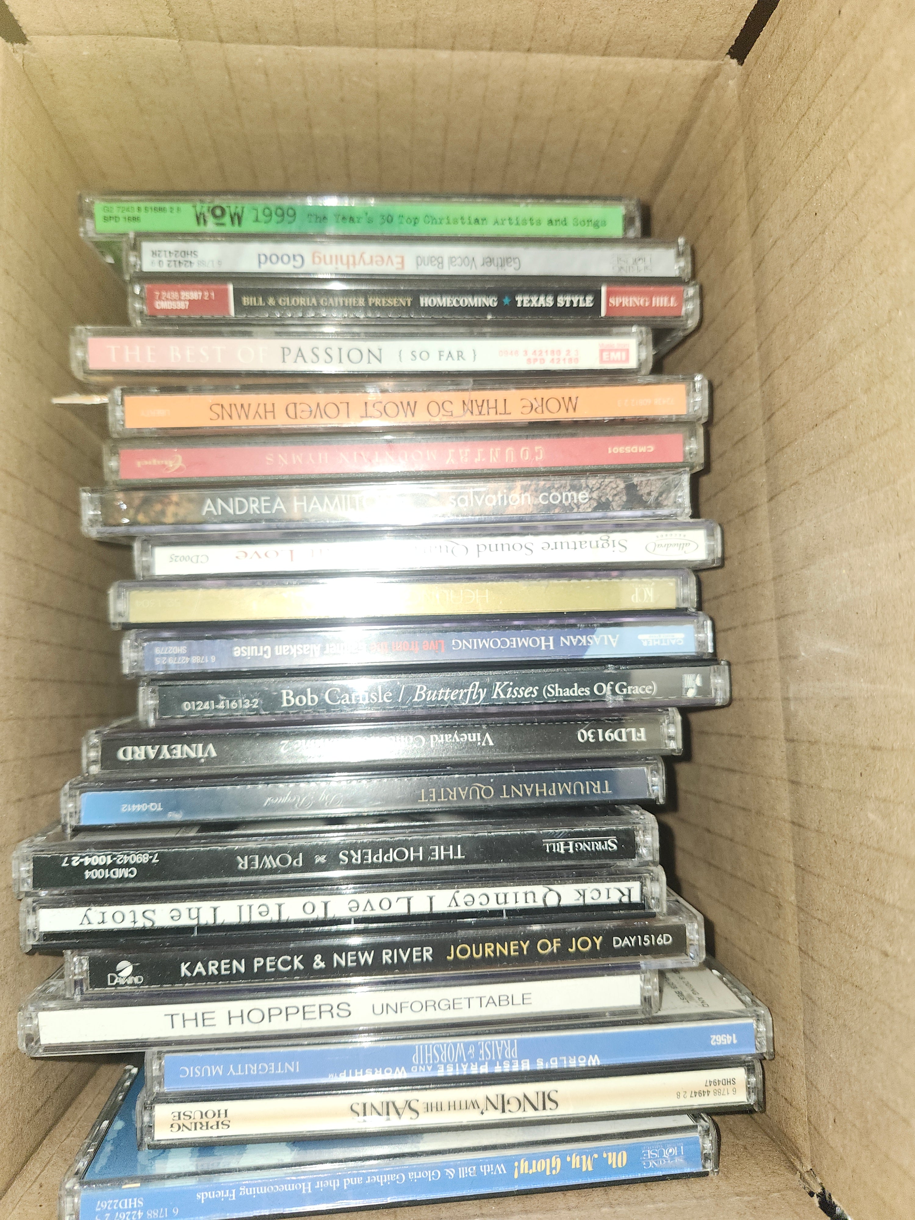 20 Pack of Christian Worship Music CDs