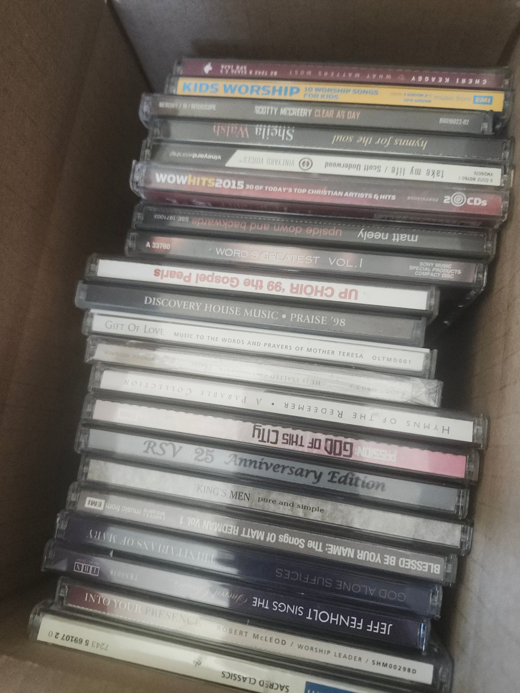 20 Pack of Christian Worship Music CDs