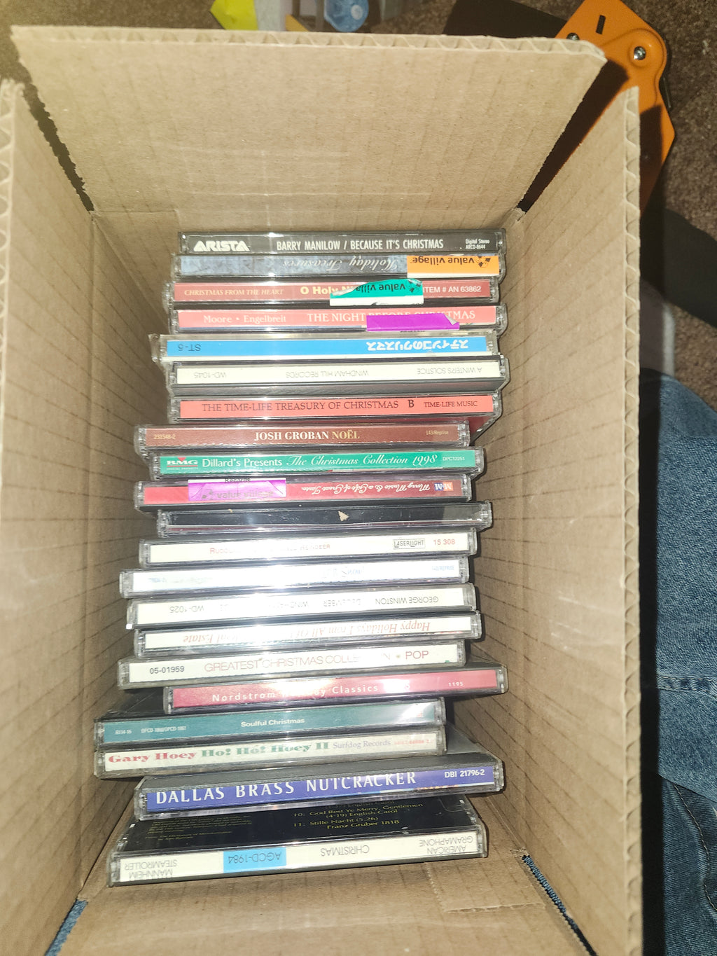 20 Pack of Christmas Music CDs