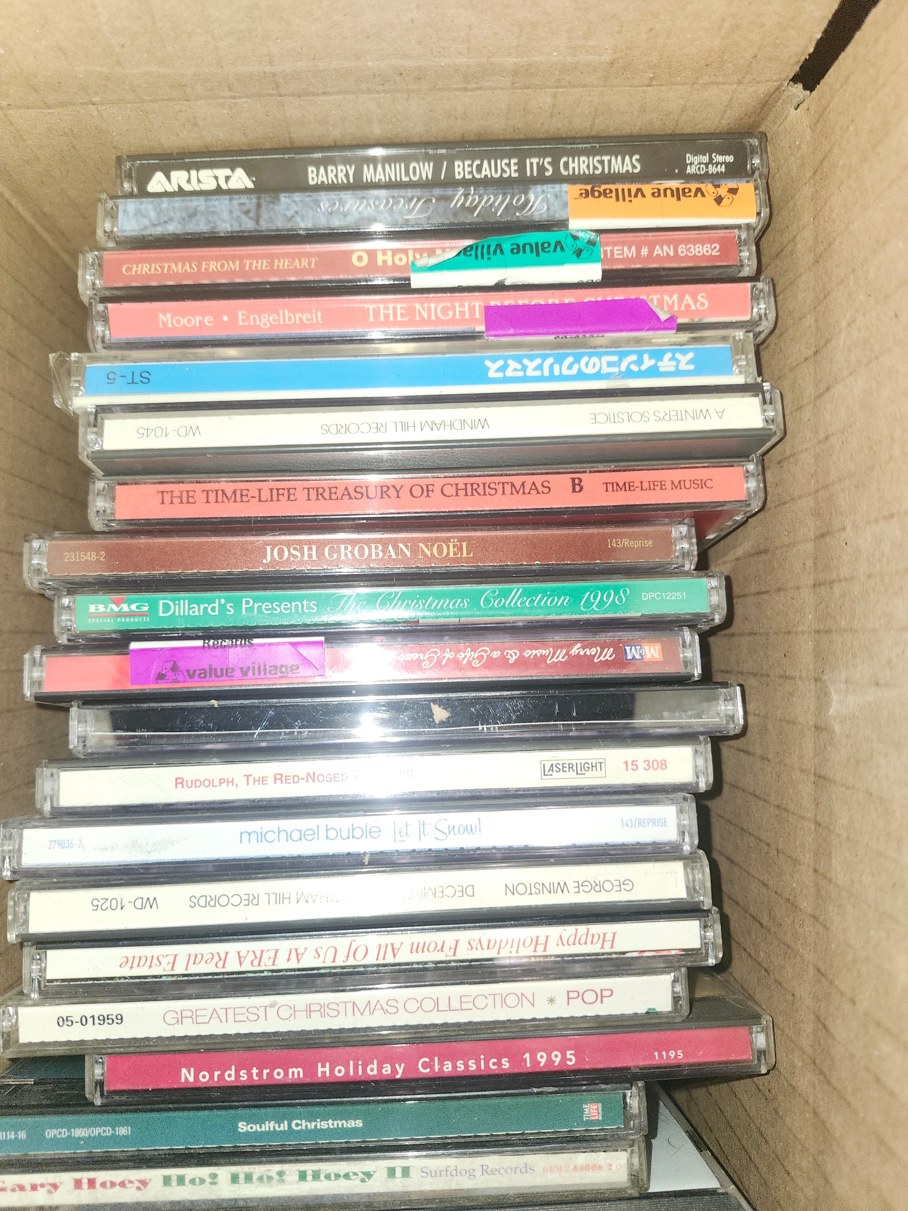 20 Pack of Christmas Music CDs