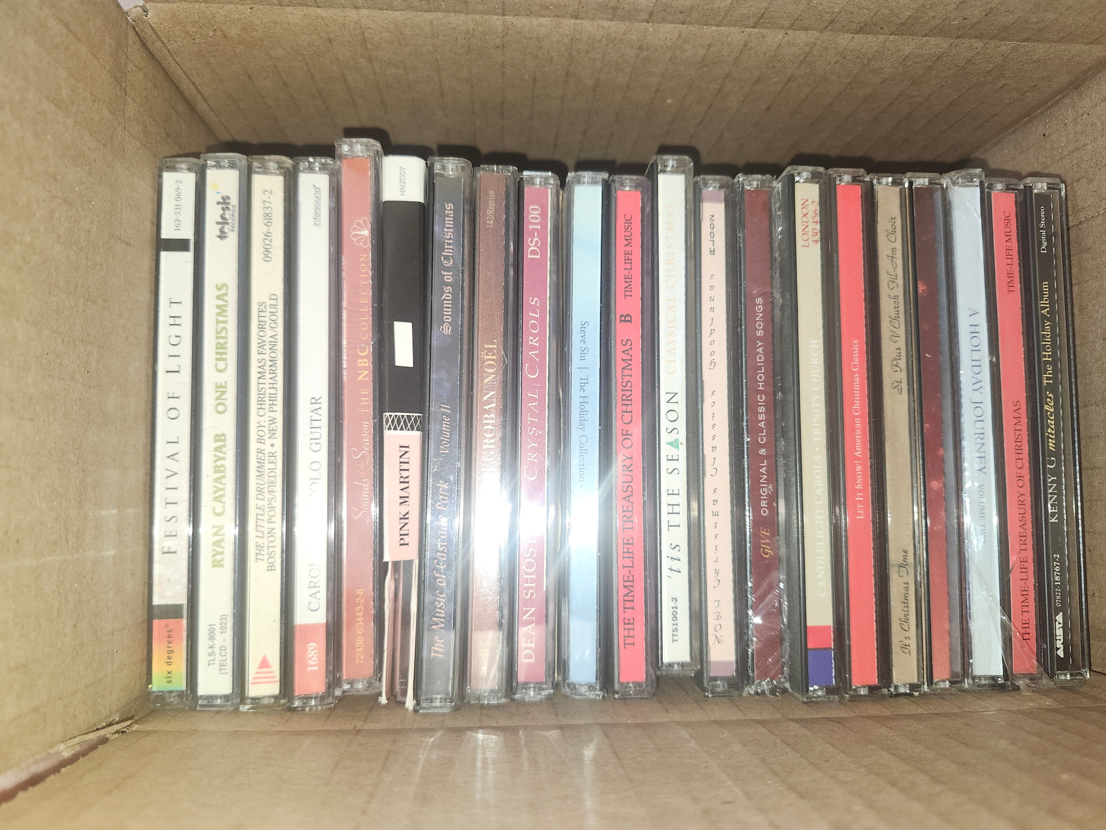 20 Pack of Christmas Music CDs
