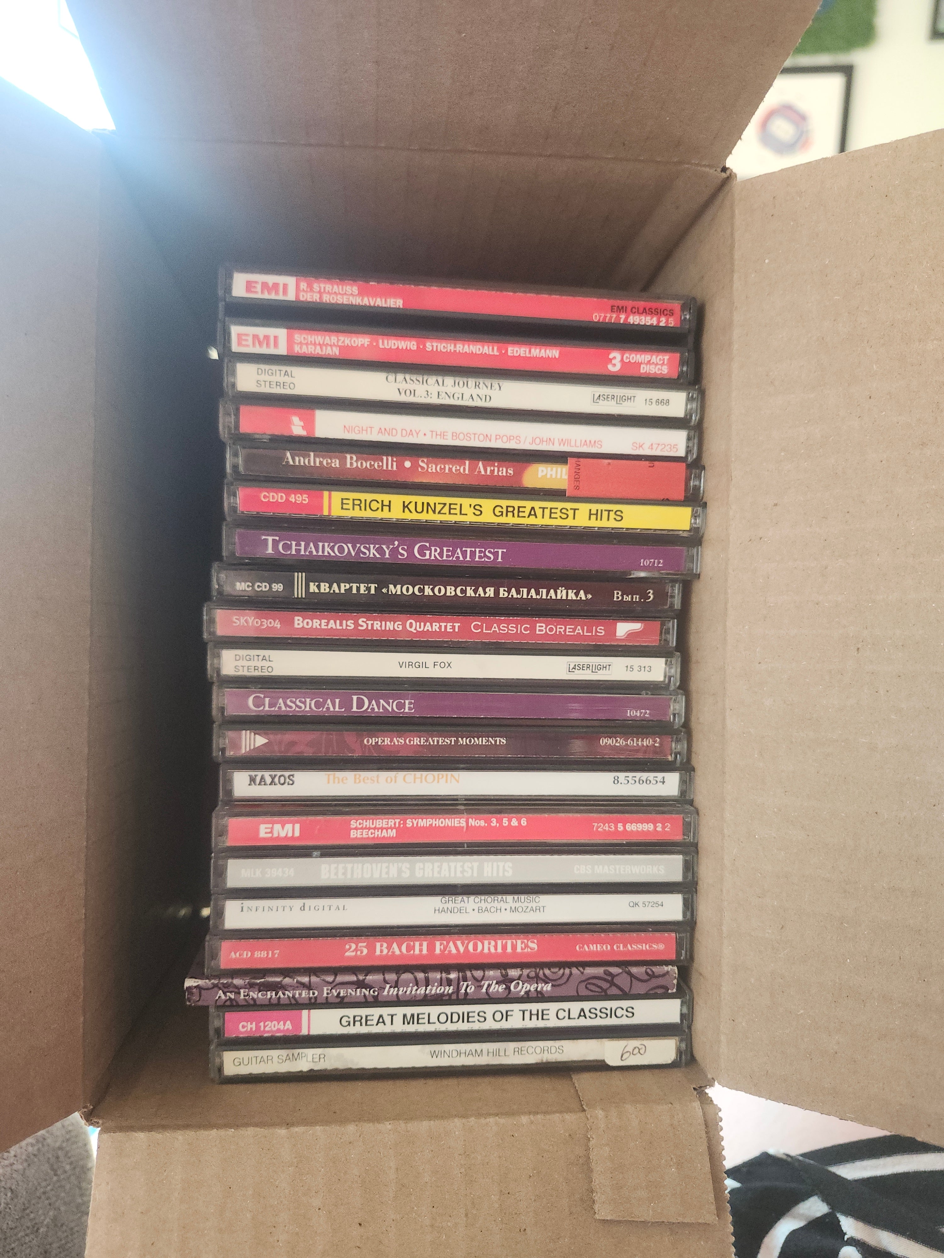 20 Pack of Classical Music CDs – CDS For Cheap